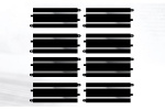 Track Extension Pack 5 - 8 X C8205 Straights