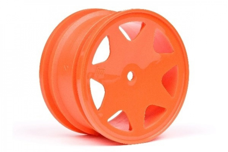 Ultra 7 Wheels Orange 35Mm (2Pcs)