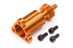 Aluminum Wheel Hub Right (Orange)