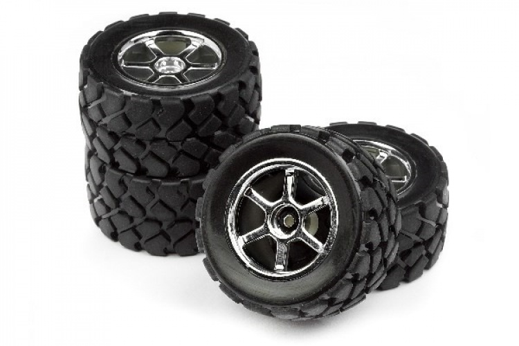Mounted Vt Tire/Wheel Set (4Pcs)