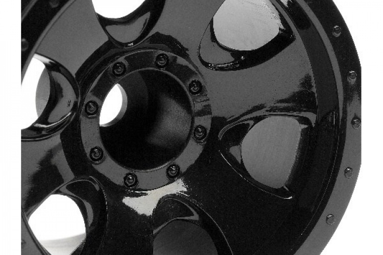 Warlock Wheel Black (2.2In/2Pcs)