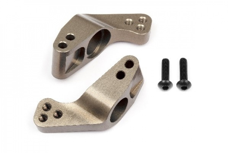 Aluminum Rear Hub Carrier Set (0 Deg/Hard Anodize)