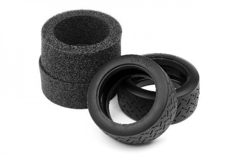 WR8 Tarmac Tire D Comp (2.2inch/57X80Mm/2Pcs)