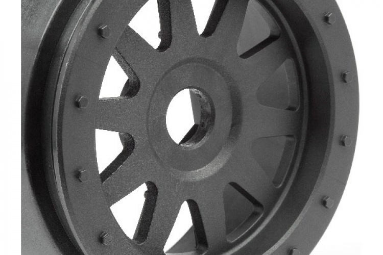 Tr-10 Glue-Lock Wheel Gunmetal (120X60Mm/2Pcs)