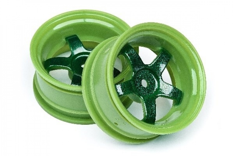Work Meister S1 Wheel Green (6Mm Offset/2Pcs)