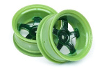 Work Meister S1 Wheel Green (9Mm Offset/2Pcs)