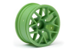 RTR Wheel 26Mm Green (6Mm Offset/2Pcs)