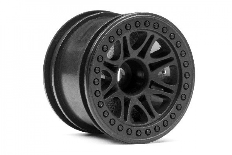 Split 8 Truck Wheel (Black/2Pcs)