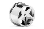 Q32 Super Star Wheel Set F/R Chrome18X10/18X14/ X4