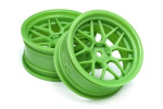 Tech 7 Wheel Green 52X26X+6Mm Offset (2Pcs)