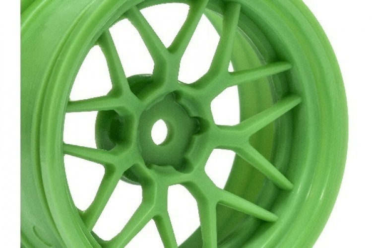 Tech 7 Wheel Green 52X26X+6Mm Offset (2Pcs)