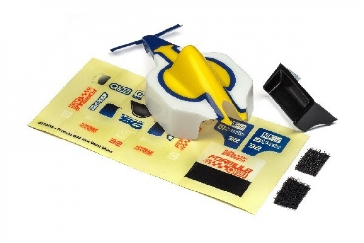 Formula Q32 Body And Wing Set (Blue)