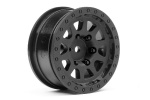 Cr-10 Wheel 1.9 (Black/2Pcs)