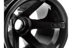 Super Star Mt Wheels Front (Black/2.2In/2Pcs)