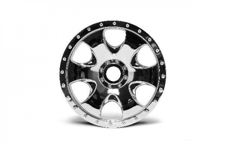 Warlock Wheel Chrome (83X56Mm/2Pcs)
