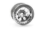Rock 8 Bead Lock Wheel Chrome (55X36Mm/2Pcs)