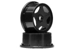 Super Star Wheel Black (120X60Mm/2Pcs)