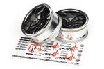 Work Xsa 02C Wheel 26Mm Chrome/Black (6Mm Offset)