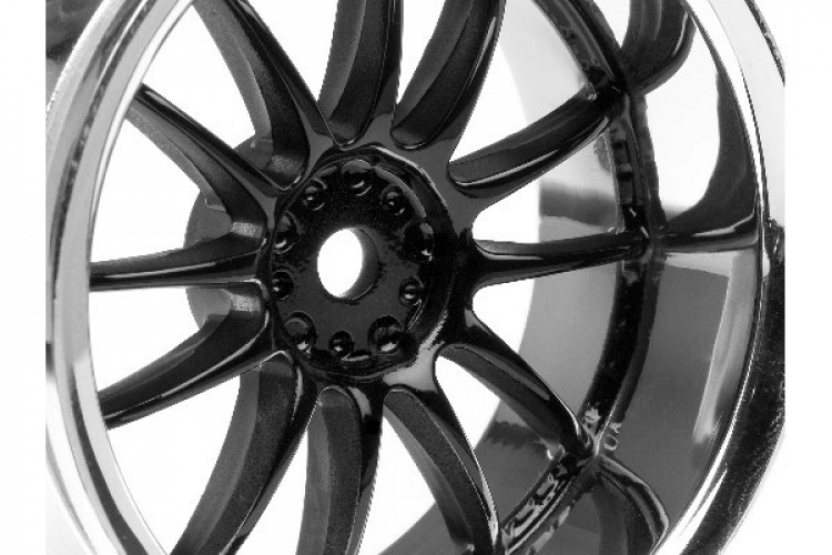 Work Xsa 02C Wheel 26Mm Chrome/Black (6Mm Offset)