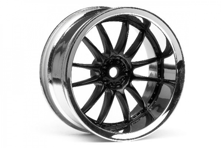 Work Xsa 02C Wheel 26Mm Chrome/Black (6Mm Offset)