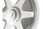 Te37 Wheel 26Mm White(3Mm Offset)