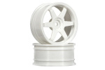 Te37 Wheel 26Mm White(3Mm Offset)