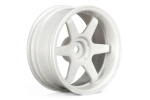 Te37 Wheel 26Mm White (6Mm Offset)
