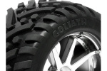 Mounted Goliath Tire 178X97Mm On Blast Wheel Crm