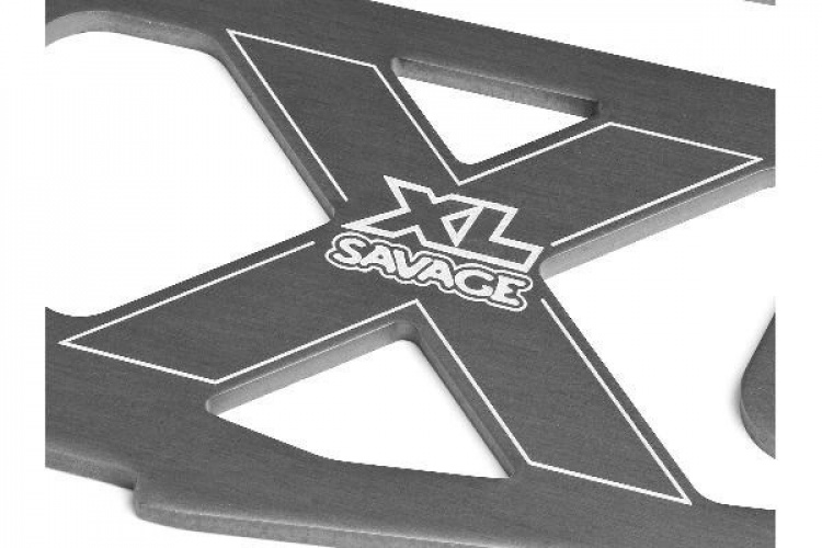 Main Chassis Set (Savage Xl/Gray)