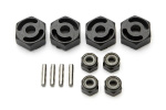 Wheel Adapter (4Pcs Hex/Pin & Nut/Sprint)