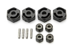 Wheel Adapter (4Pcs Hex/Pin & Nut/Sprint)