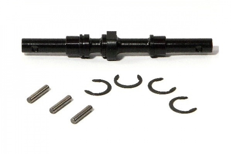 Gear Shaft 6 X 12 X 78Mm (Black/1Pc)