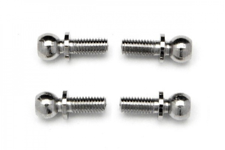 Ball 4.7X6.5Mm (4-40/Hex Socket/Silver/4Pcs)