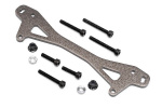 Rear Shock Mount Plate A (Gunmetal/+12Mm)