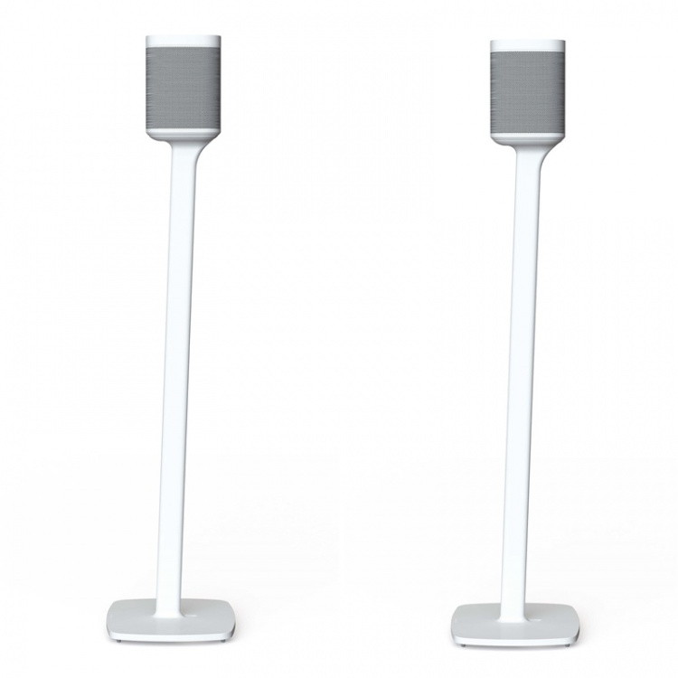 FLEXSON Floor Stand SONOS ONE/PLAY:1 White Pair FLEXSON Floor Stand SONOS ONE/PLAY:1 White Pair