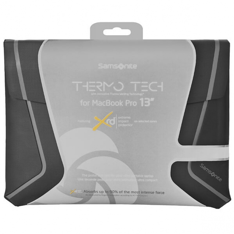 Notebook Sleeve Thermo Tech f or MacBook, 15, Black Notebook Sleeve Thermo Tech f or MacBook, 15, Black