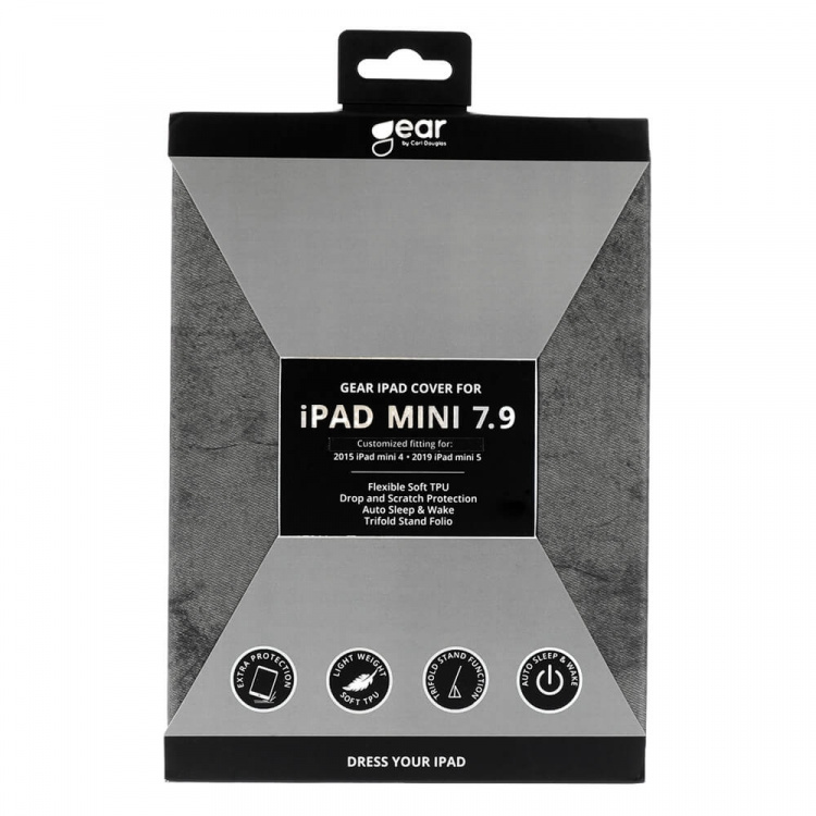 GEAR Tablet Cover Grey iPad Mini 7,9 GEAR Tablet Cover Grey iPad Mini 7,9
