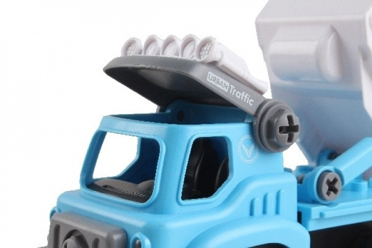 Contruck radiostyrd lastbil med flak & ljud (DIY/bygg själv)