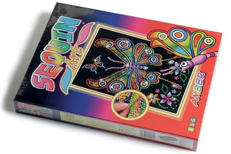 Sequin Art Amber Butterfly 25x34cm