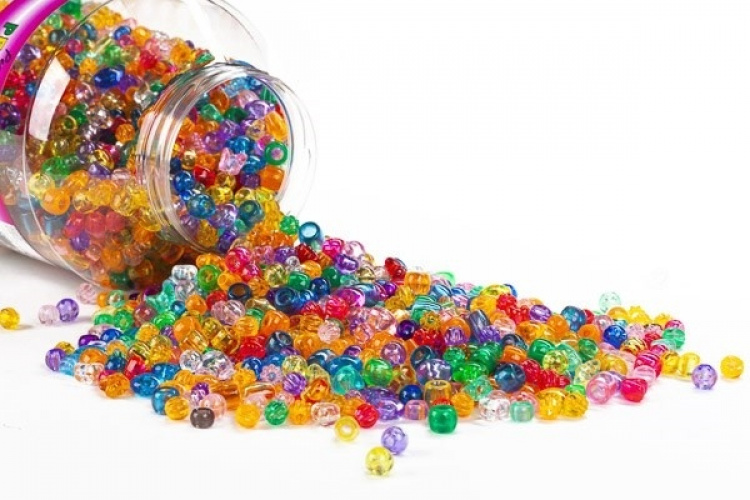 Pearl`n fun Pärlmix transparenta, 1000g