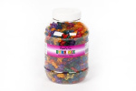Pearl`n fun Plastpärlor djurmix, 1000g