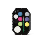 Snazaroo Ansiktsfärg 10 delar + Häfte