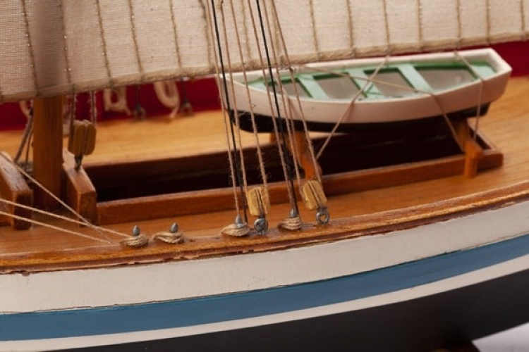1:80 LE MARTEGAOU - Wooden hull