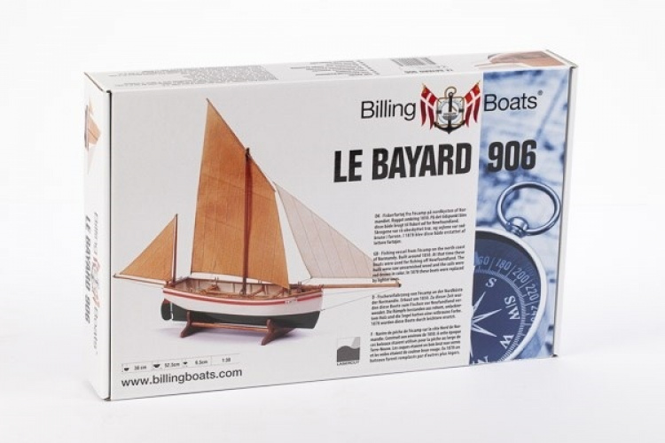 1:30 LE BAYARD - Wooden hull