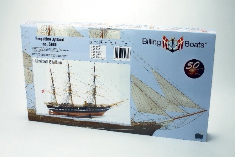 1:100 Fregatten Jylland limited editi -Wooden hull