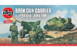Airfix Bren Gun Carrier & 6 pdr AT Gun