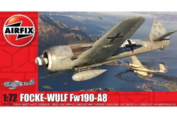 Airfix 1:72 Focke Wulf Fw190A-8