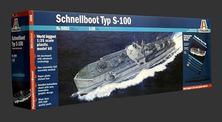 Italeri 1:35 SCHNELLBOOT TYP S-100 PRM EDITION