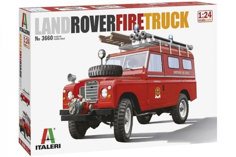 Italeri 1:24 Land Rover Fire Truck