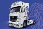 Italeri 1:24 Mercedes Benz Actros MP4 Show Truck